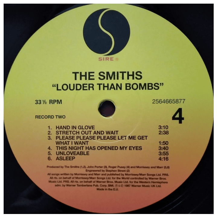 THE SMITHS - LOUDER THAN BOMBS (2LP) / VINILO 8