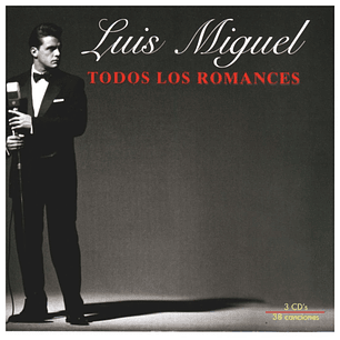 LUIS MIGUEL - TODOS LOS ROMANCES (3CD) / CD