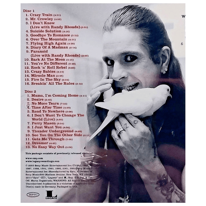 OZZY OSBOURNE - THE ESSENTIAL (2CD) / CD 5