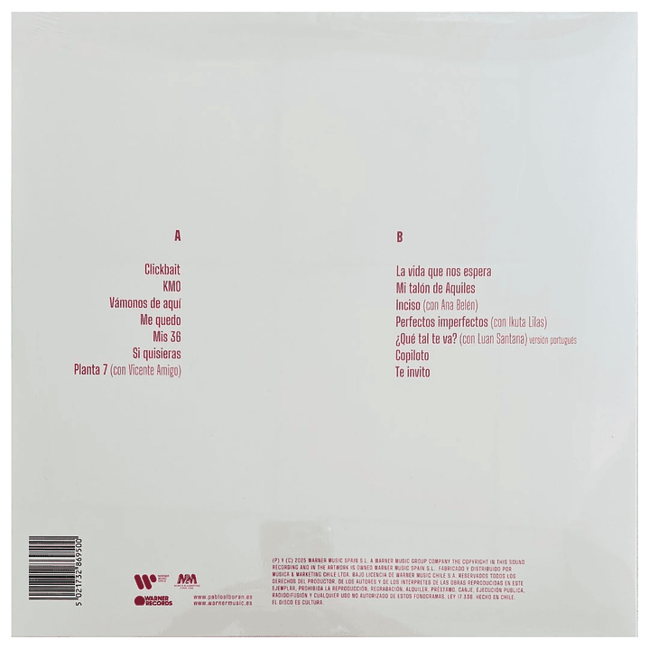 PABLO ALBORAN - KM0 / VINILO 2