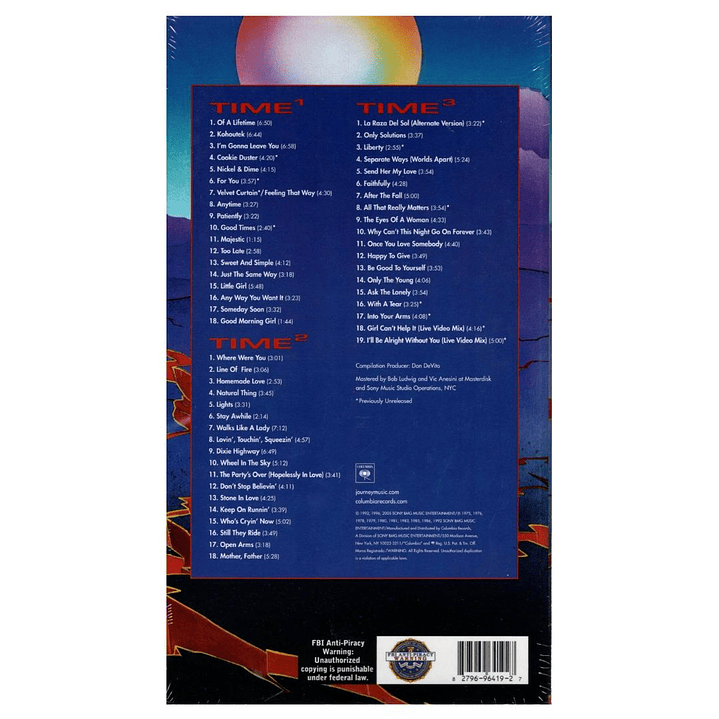 JOURNEY - TIME (3CD) / CD 2