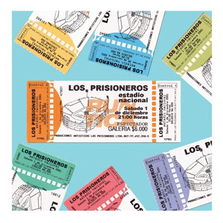 LOS PRISIONEROS - ESTADIO NACIONAL VOL.1 (2LP) / VINILO 1