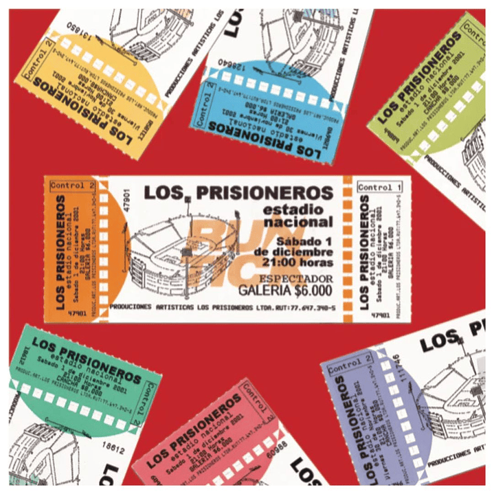 LOS PRISIONEROS - ESTADIO NACIONAL VOL.2 (2LP) / VINILO 1
