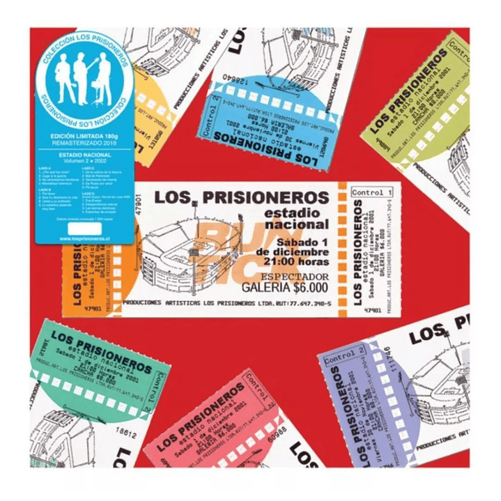 LOS PRISIONEROS - ESTADIO NACIONAL VOL.2 (2LP) / VINILO 4