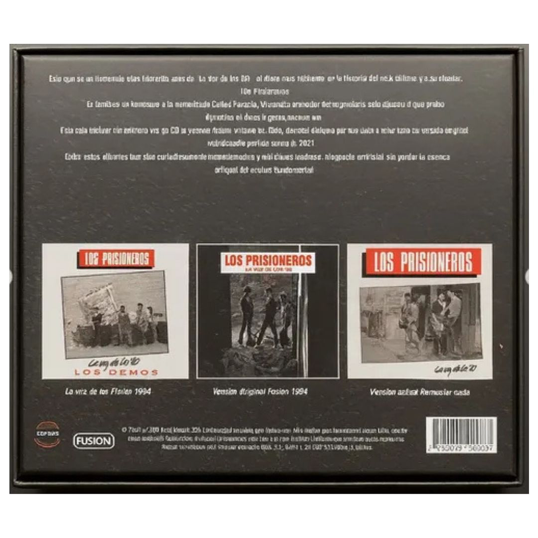 LOS PRISIONEROS - LA VOZ DE LOS 80 (BOX 40TH) (3CD) / CD 2