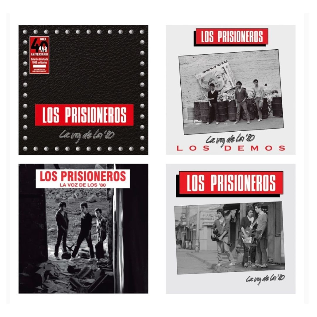 LOS PRISIONEROS - LA VOZ DE LOS 80 (BOX 40TH) (3CD) / CD 4
