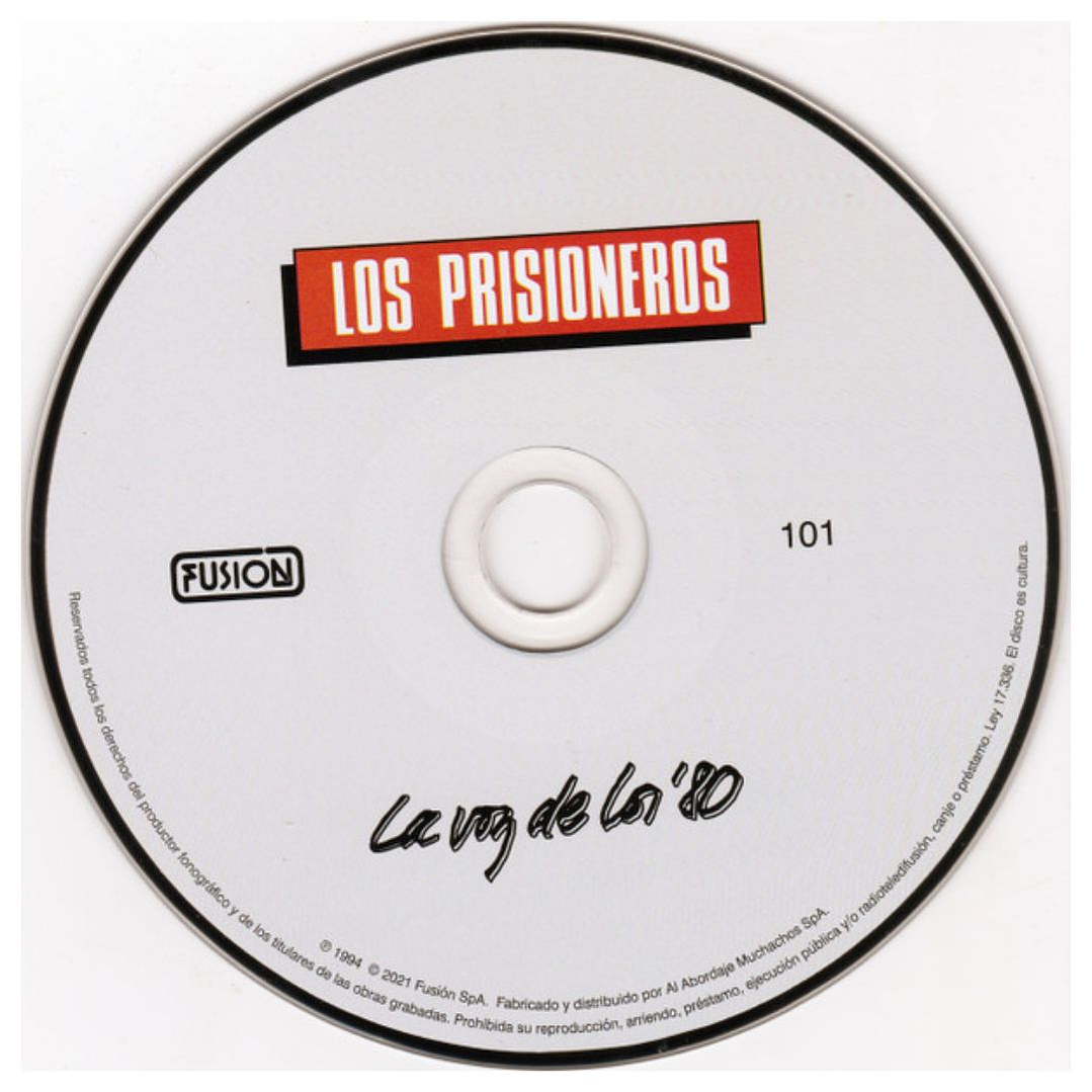 LOS PRISIONEROS - LA VOZ DE LOS 80 (DIGIPACK) / CD 3
