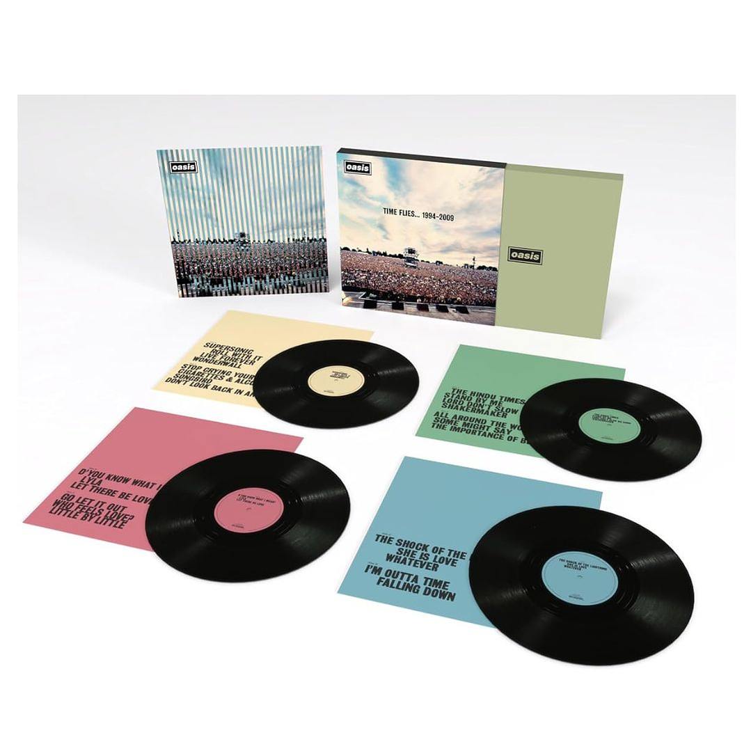 OASIS - TIME FLIES 1994-2009 (4LP) / VINILO 3