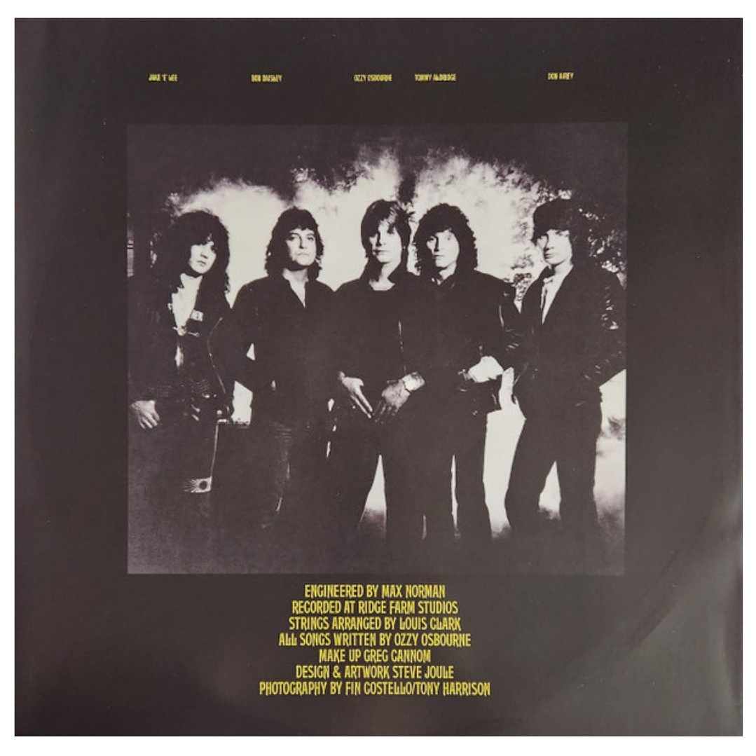 OZZY OSBOURNE - BARK AT THE MOON / VINILO 4