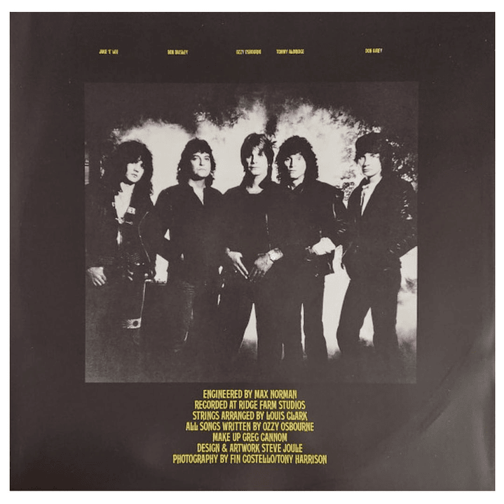 OZZY OSBOURNE - BARK AT THE MOON / VINILO 4