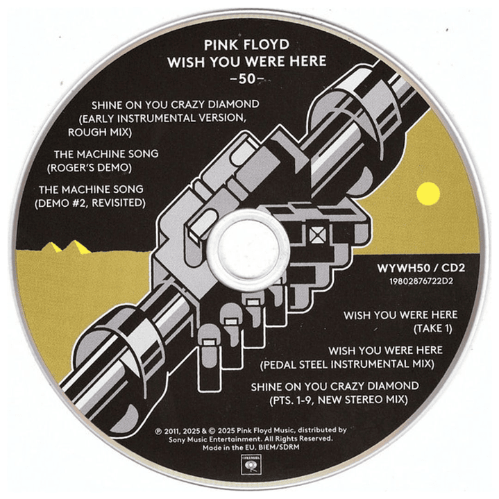 PINK FLOYD - WISH YOU WERE HERE (50TH ANNIVERSARY) (2CD) / CD 4