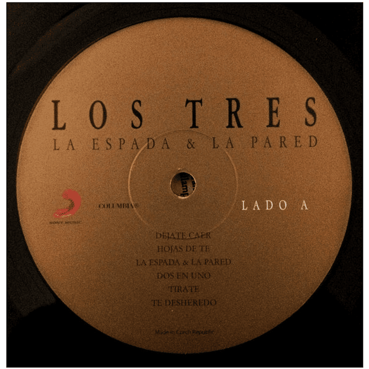 LOS TRES - LA ESPADA Y LA PARED  VINILO 3