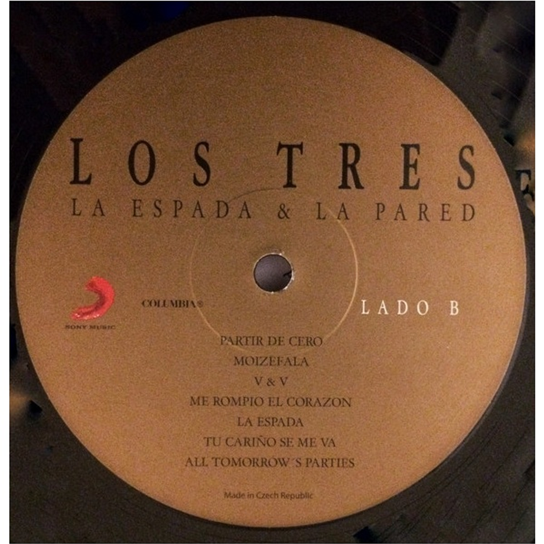 LOS TRES - LA ESPADA Y LA PARED  VINILO 4