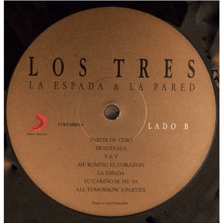 LOS TRES - LA ESPADA Y LA PARED  VINILO 4