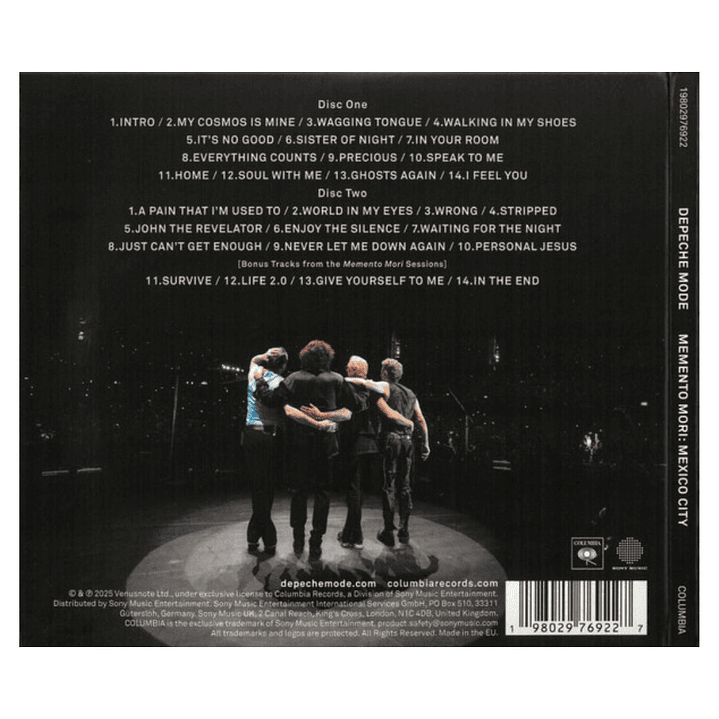 DEPECHE MODE - MEMENTO MORI: MEXICO CITY (2CD) / CD 2