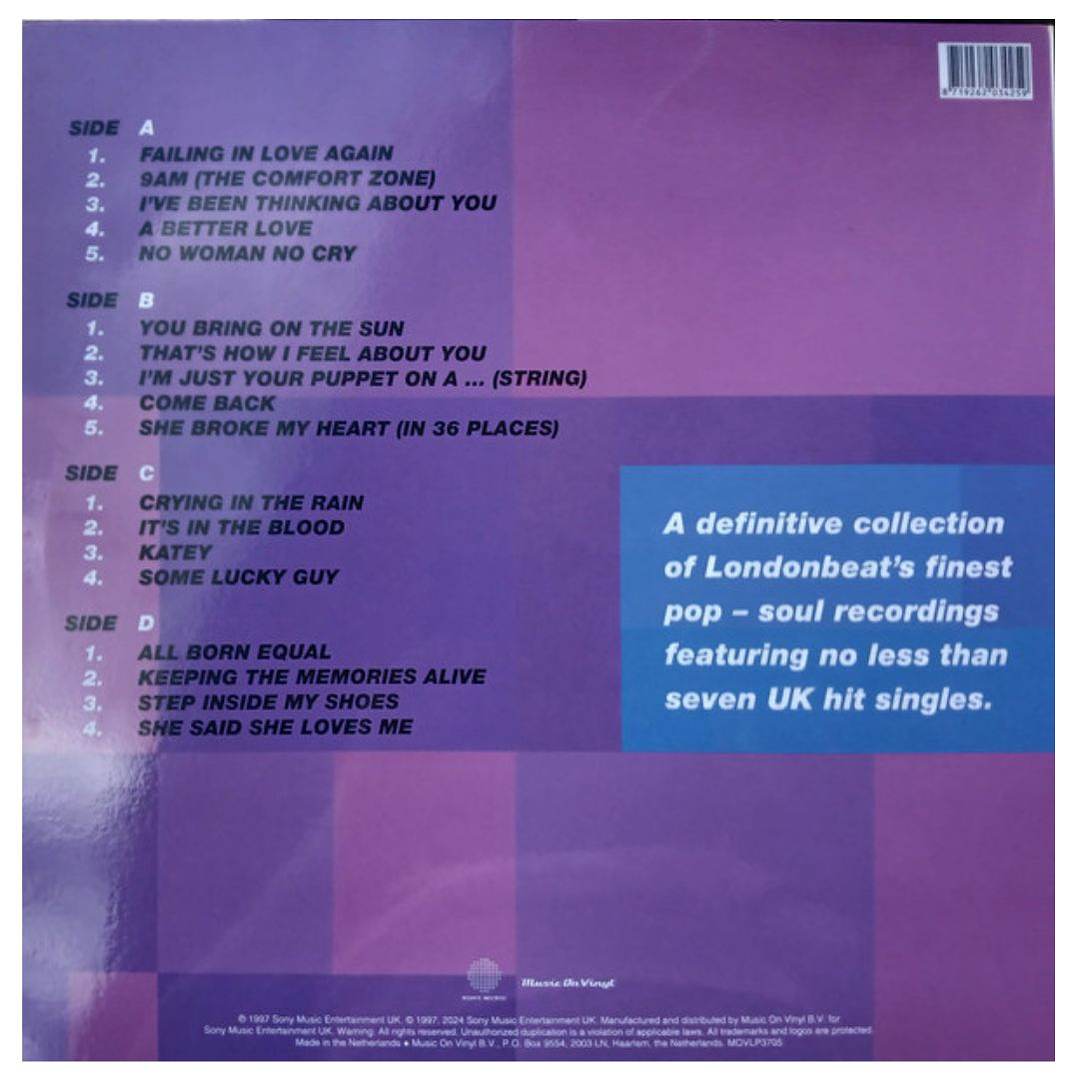 LONDONBEAT - VERY BEST OF (BLUE VINYL) (2LP) / VINILO 2