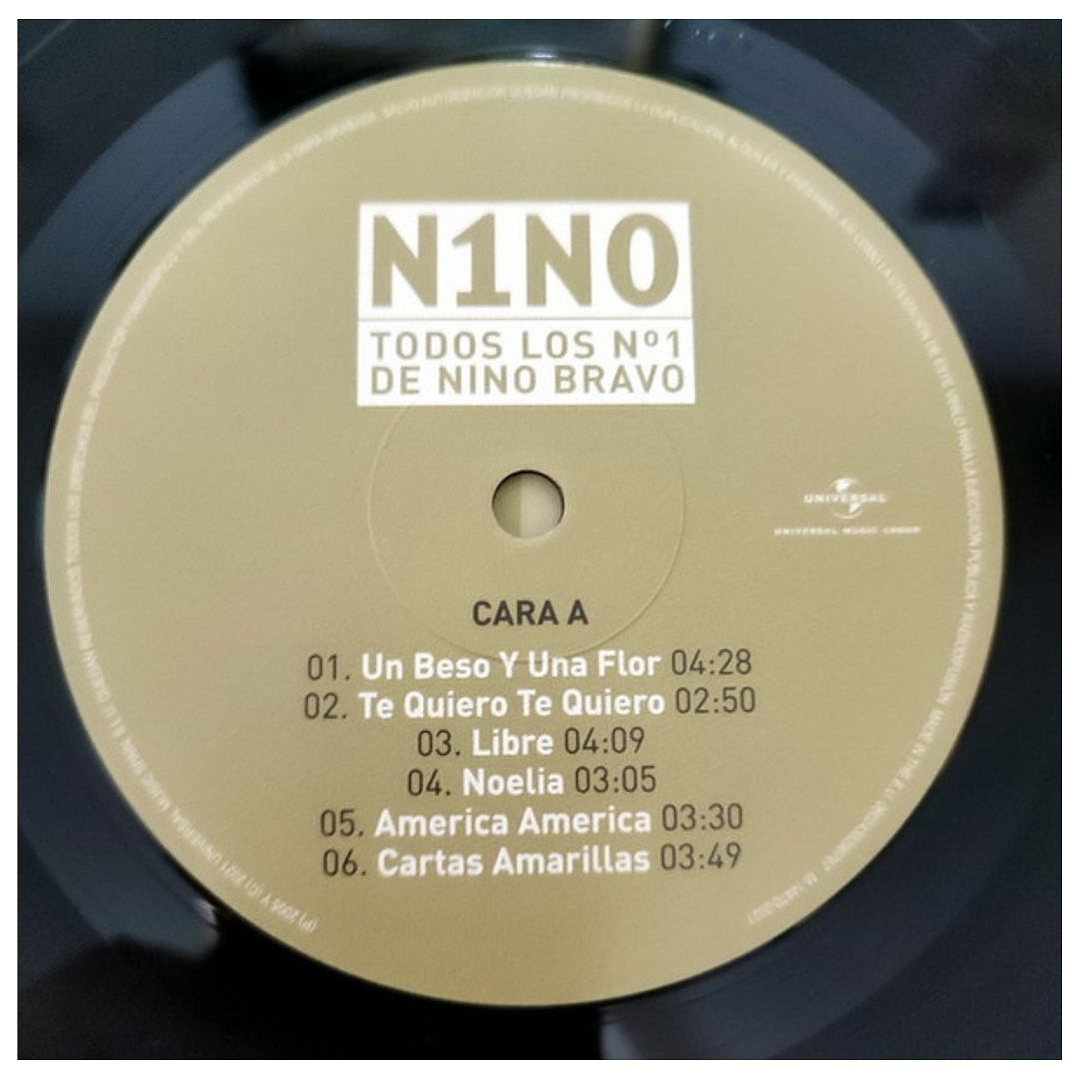 NINO BRAVO - N1NO TODOS LOS N°1 / VINILO 5