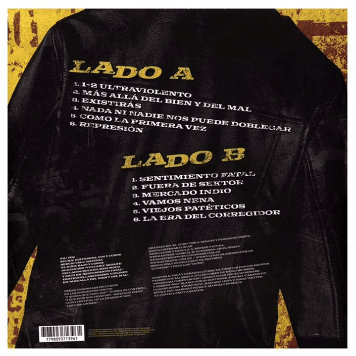 LOS VIOLADORES - LO MEJOR (YELLOW VINYL) / VINILO 2