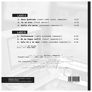 JANOMIX - NENA QUEBRADA (EDICION 2025) / VINILO