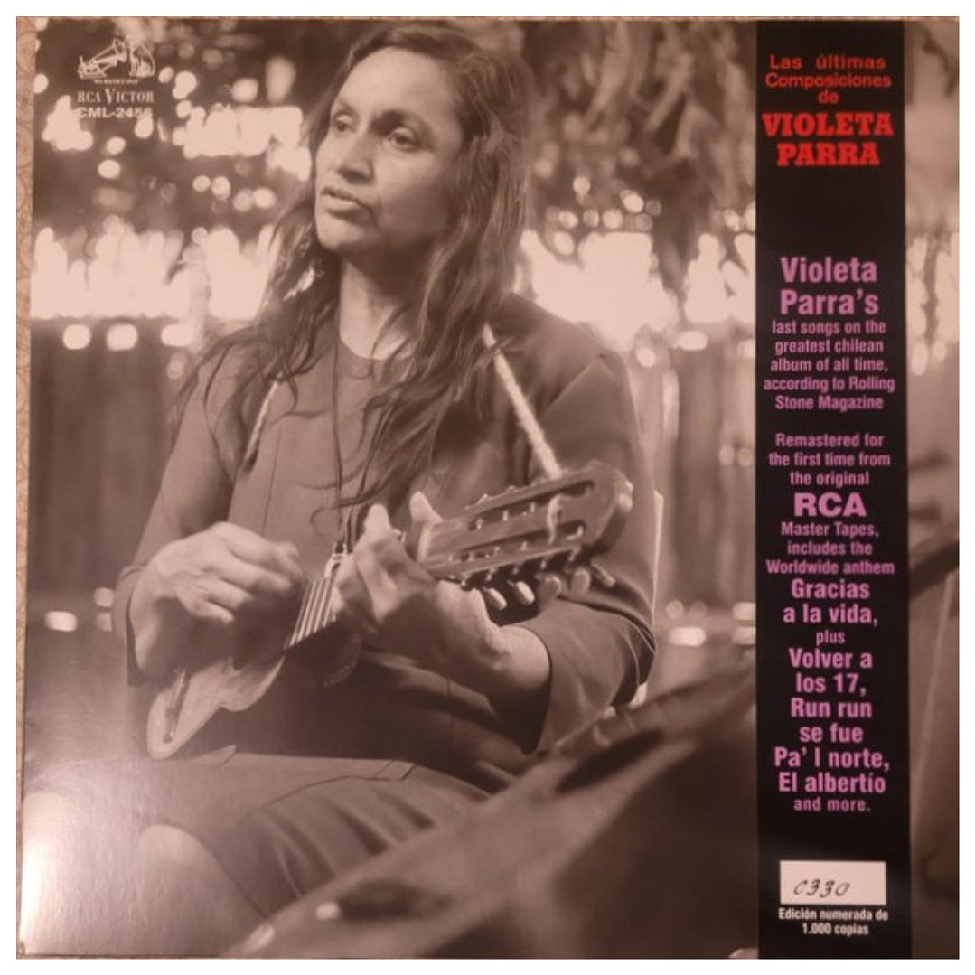 VIOLETA PARRA - LAS ULTIMAS COMPOSICIONES (VIOLET VINYL) / VINILO 1