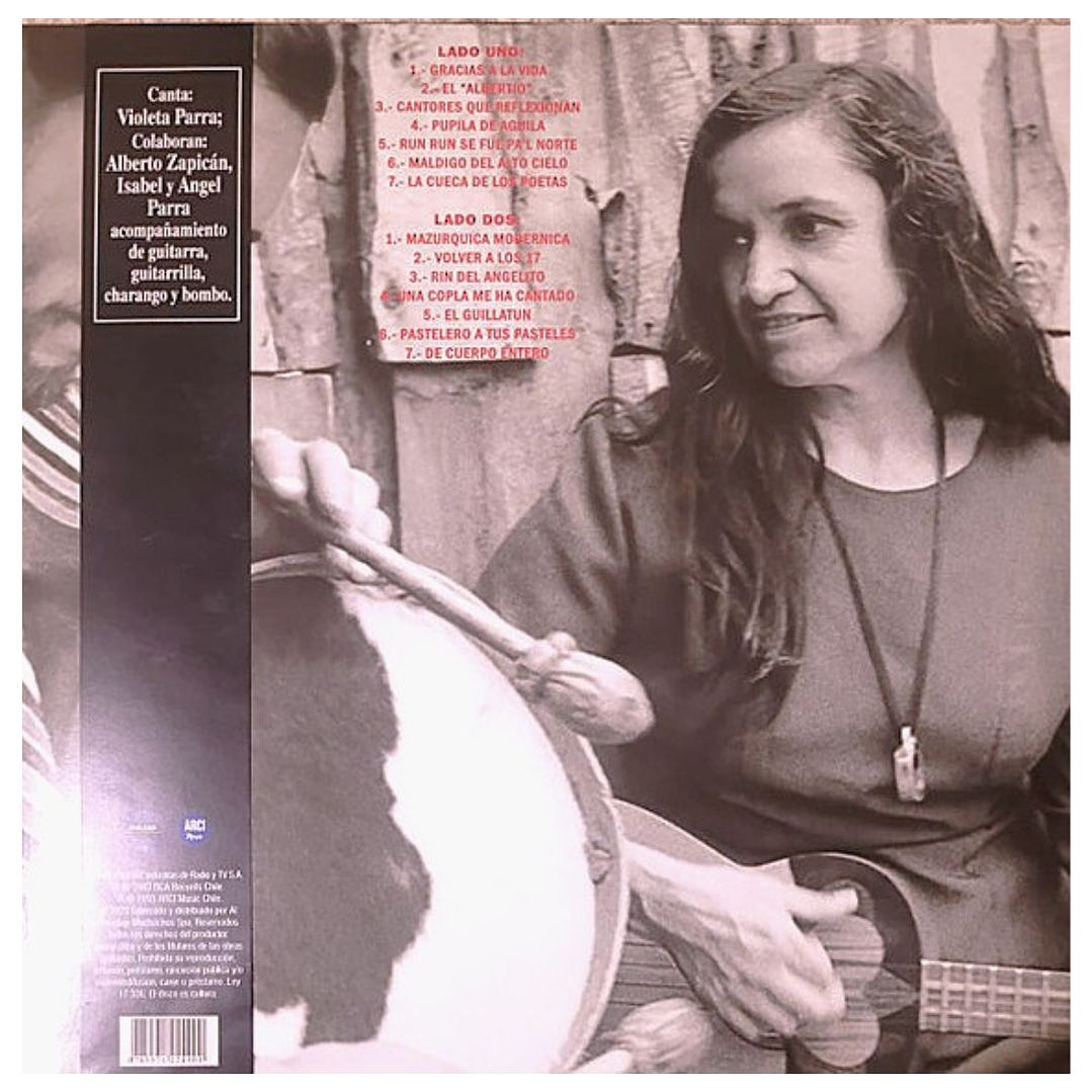 VIOLETA PARRA - LAS ULTIMAS COMPOSICIONES (VIOLET VINYL) / VINILO 2
