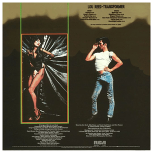 LOU REED - TRANSFORMER / VINILO