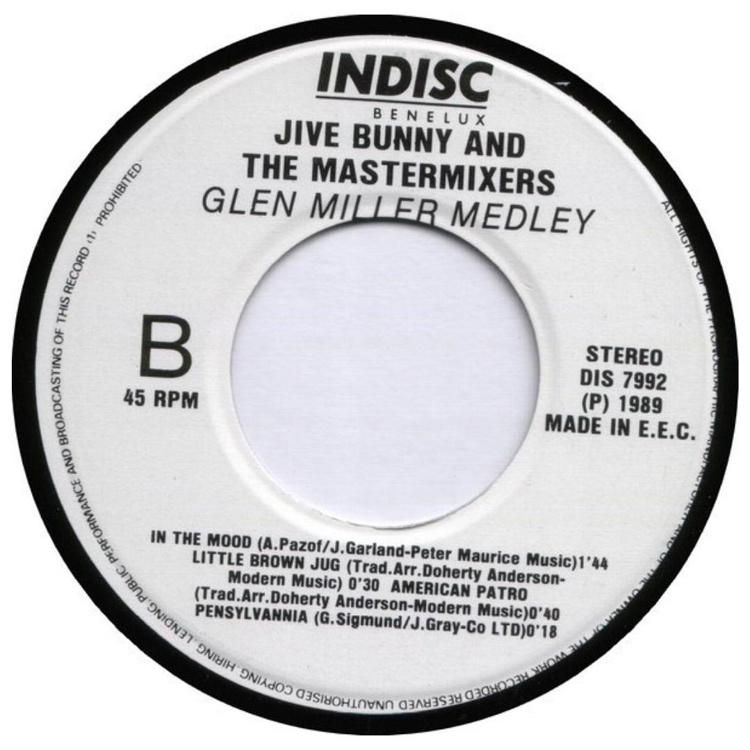 JIVE BUNNY AND THE MASTERMIXERS - SWING THE MOOD / 7