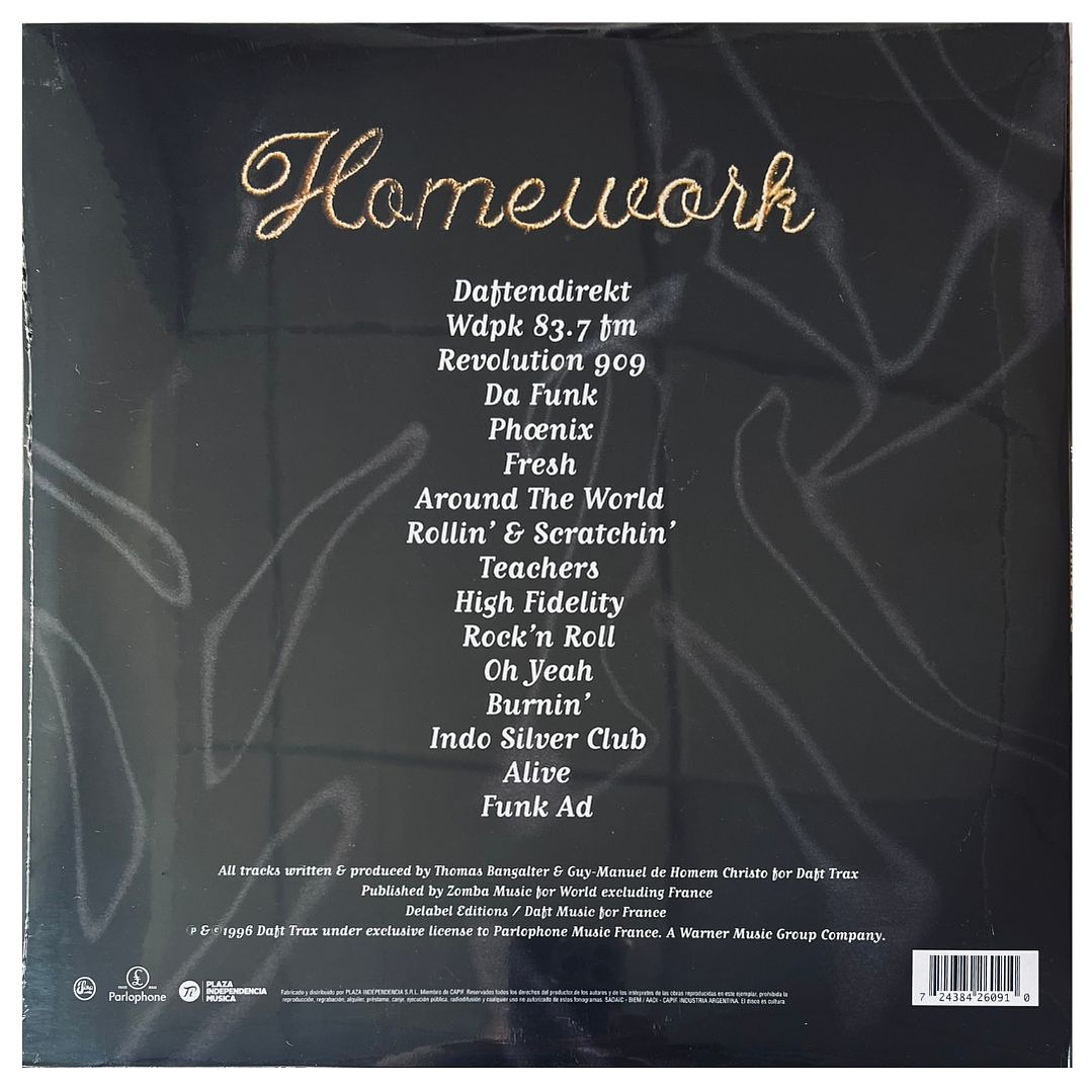 DAFT PUNK - HOMEWORK (2LP) / VINILO 2