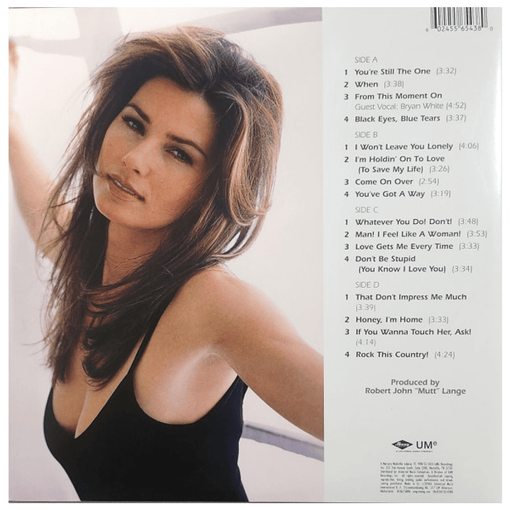 SHANIA TWAIN - COME ON OVER (BLUE VINYL) (2LP) / VINILO 2