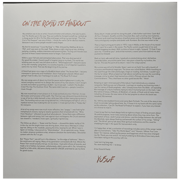 CAT STEVENS - GREATEST HITS (BLUE VINYL) (2LP) / VINILO 4