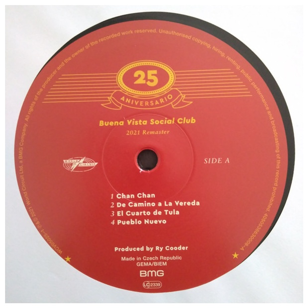 BUENA VISTA SOCIAL CLUB - BUENA VISTA SOCIAL CLUB (DELUXE) (2LP) / VINILO 6