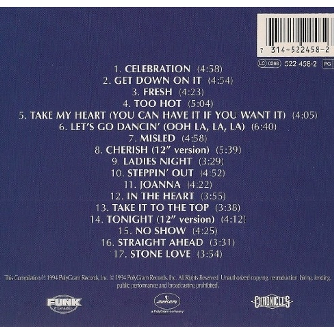 KOOL & THE GANG - CELEBRATION: THE BEST OF (1979-1987) / CD 2