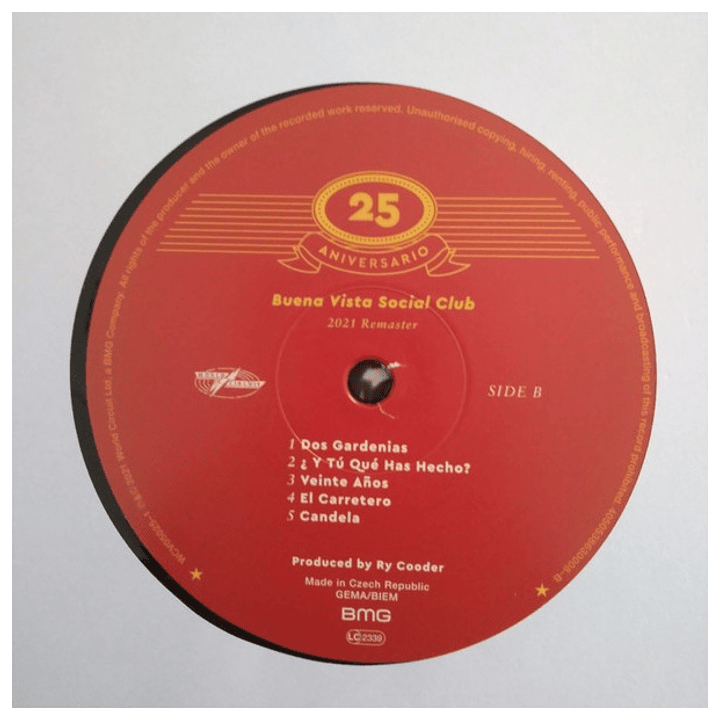 BUENA VISTA SOCIAL CLUB - BUENA VISTA SOCIAL CLUB (DELUXE) (2LP) / VINILO 7