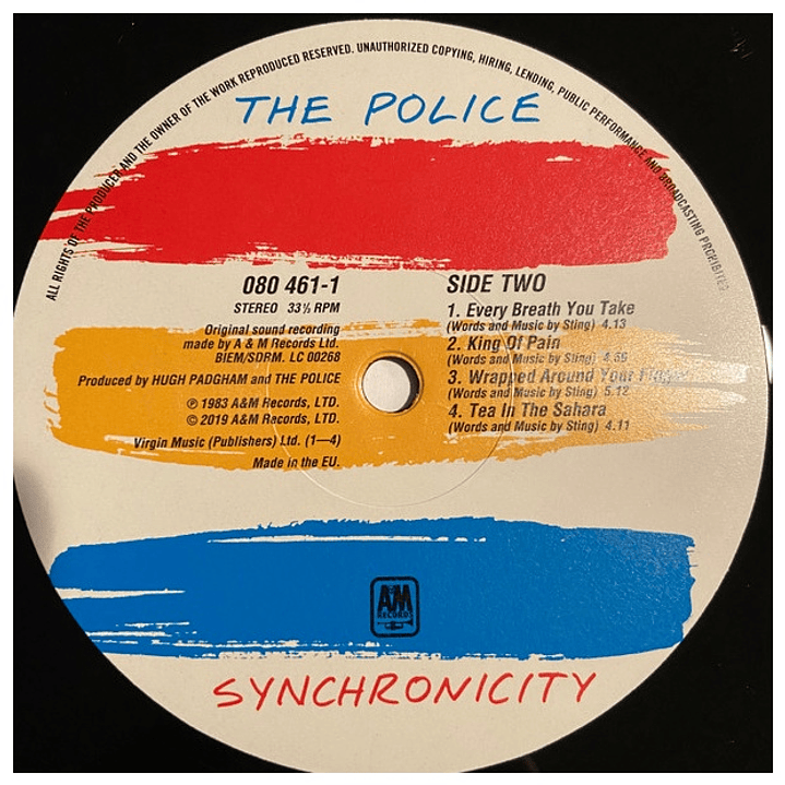THE POLICE - SYNCHRONICITY / VINILO 5