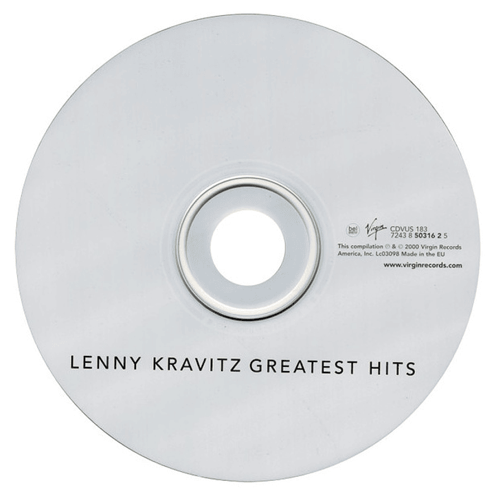 LENNY KRAVITZ - GREATEST HITS / CD 3