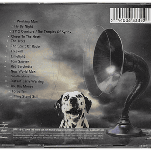 RUSH - SPIRIT OF RADIO: GREATEST HITS (1974-1987) / CD