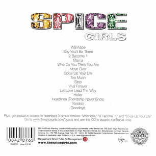 SPICE GIRLS - GREATEST HITS / CD