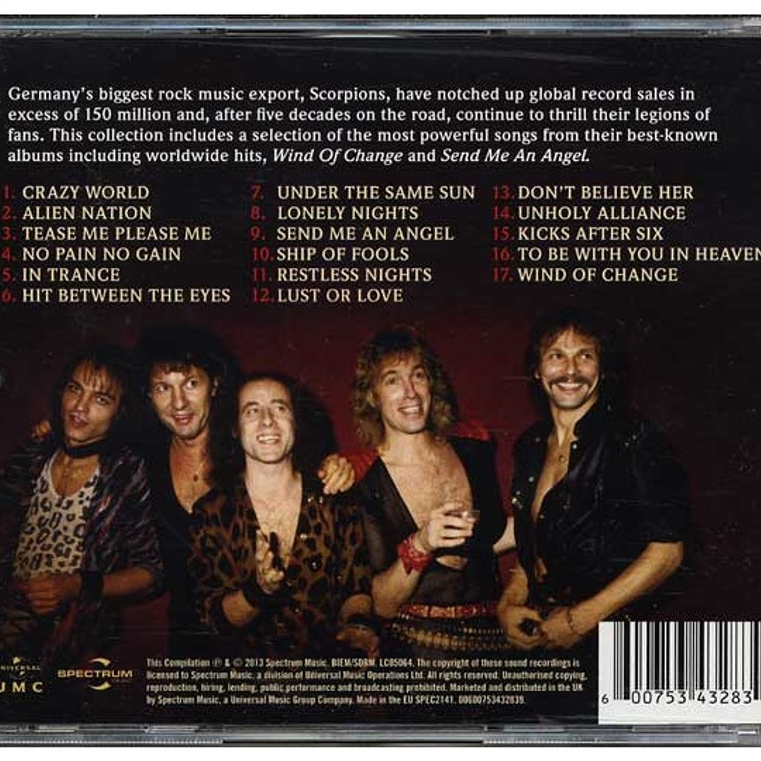 SCORPIONS - WIND OF CHANGE: THE COLLECTION / CD 2