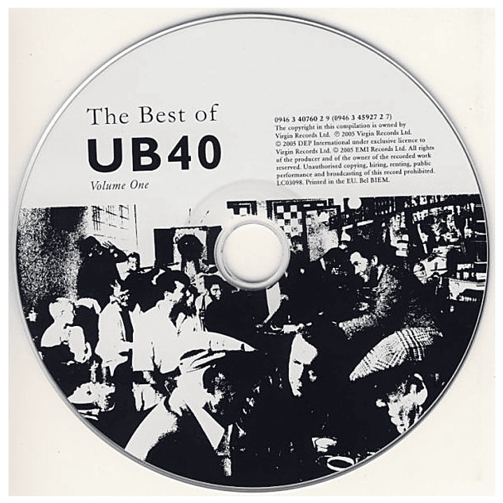 UB40 - THE BEST OF UB40 VOLUMES 1 & 2 (2CD) / CD 3