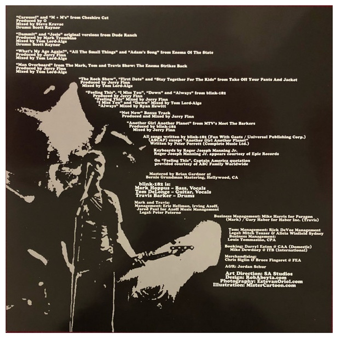 BLINK-182 - GREATEST HITS (2LP) / VINILO 7