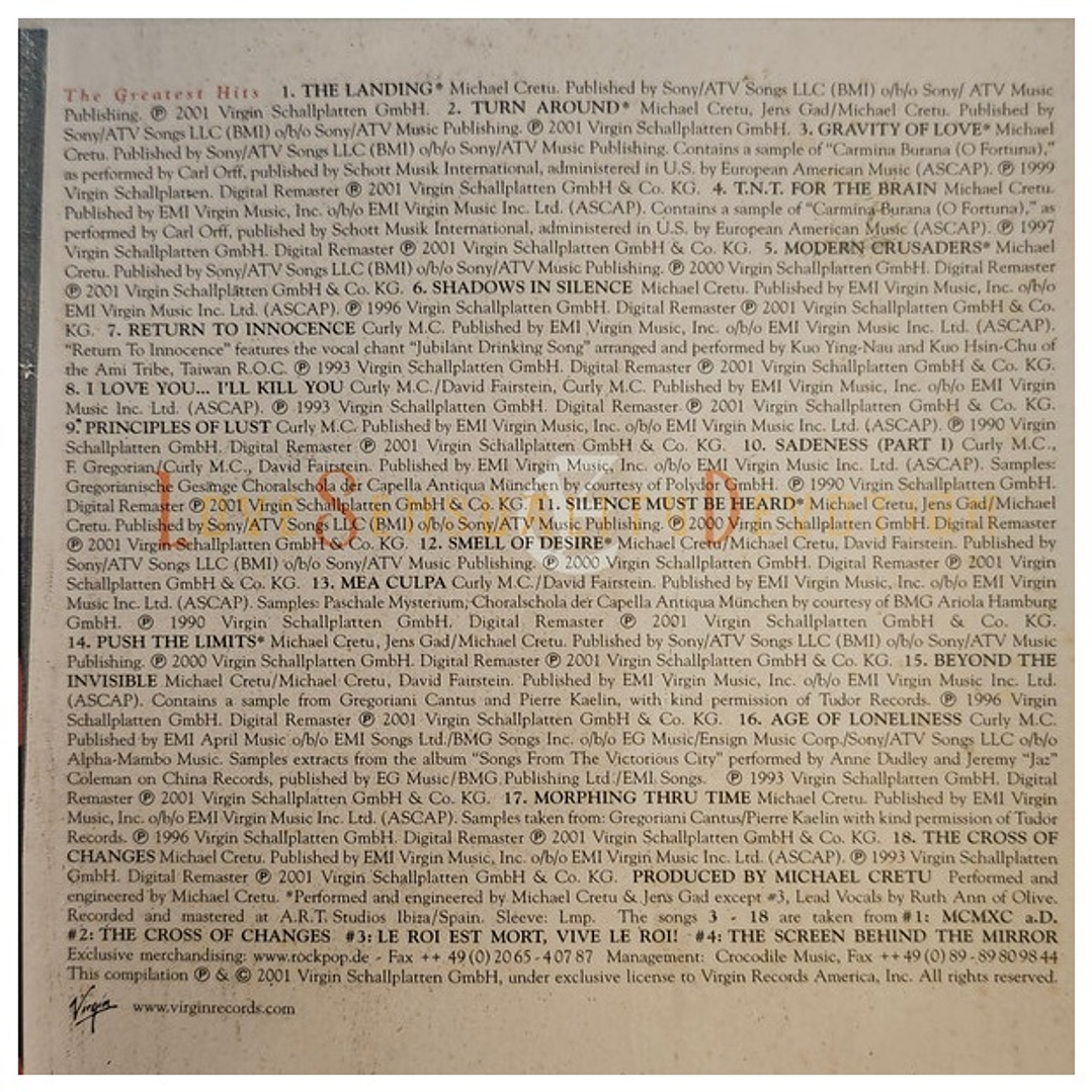 ENIGMA - LSD: GREATEST HITS / CD 7