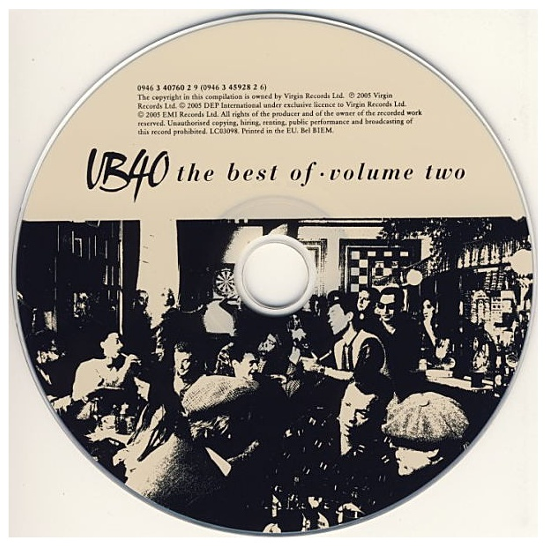 UB40 - THE BEST OF UB40 VOLUMES 1 & 2 (2CD) / CD 4