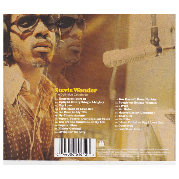 STEVIE WONDER - THE DEFINITIVE COLLECTION / CD 2