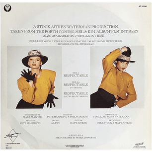 MEL & KIM - RESPECTABLE / 12