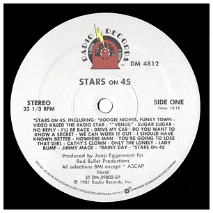 STARS ON 45 - STARS ON 45 / 12
