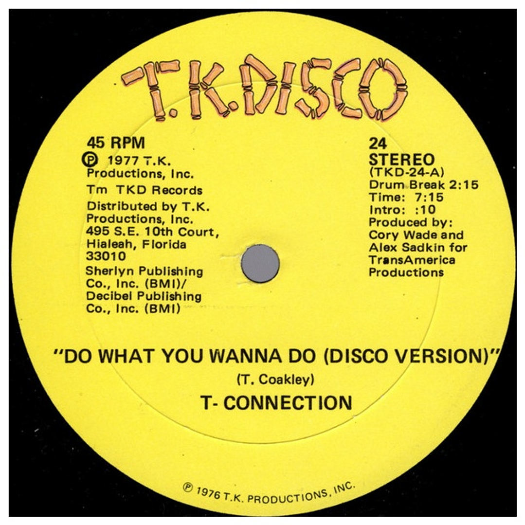 T-CONNECTION - DO WHAT YOU WANNA DO / 12