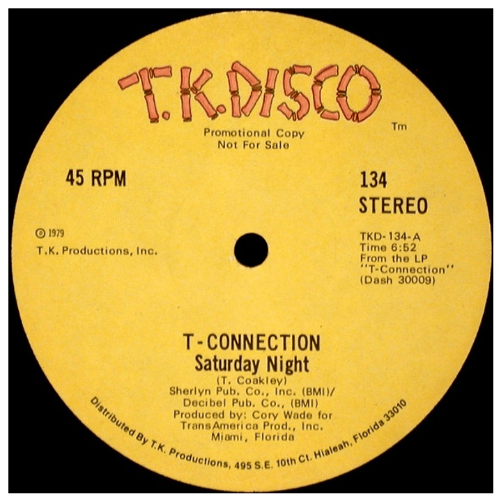T-CONNECTION - SATURDAY NIGHT / 12
