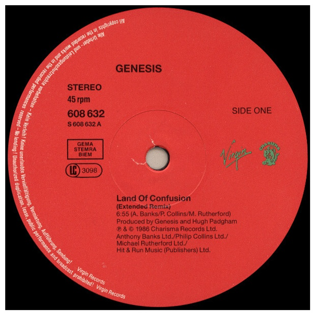 GENESIS - LAND OF CONFUSION / 12