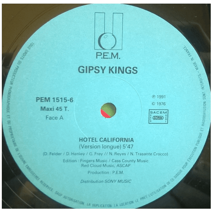 GIPSY KINGS - HOTEL CALIFORNIA / 12