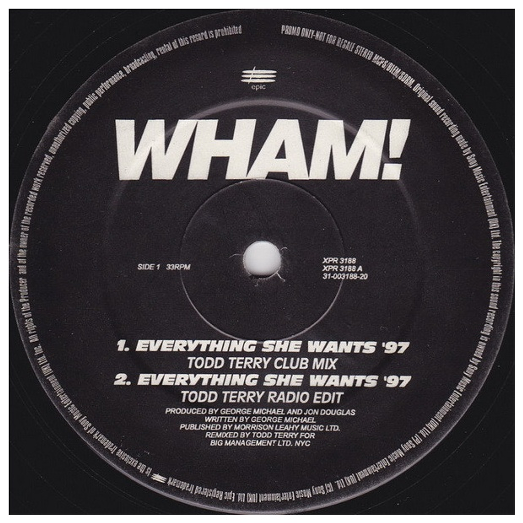 WHAM! - EVERYTHING SHE WANTS '97 / 12